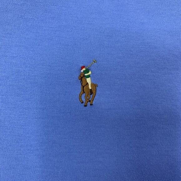 Polo Ralph Lauren Polo Shirt Mens XL Extra Large Blue Jay Cotton Classic Fit - Picture 4 of 12